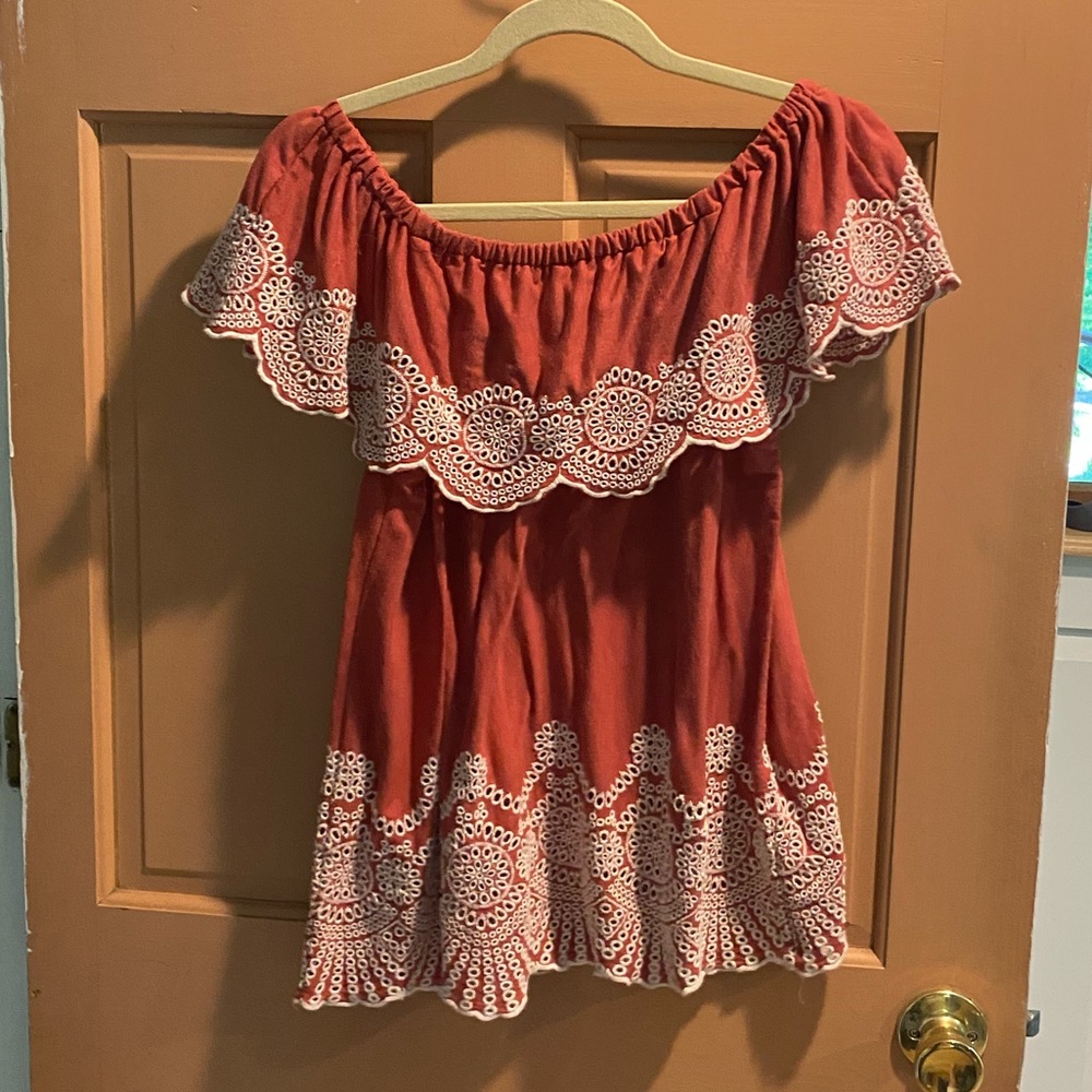 Off the shoulder blouse